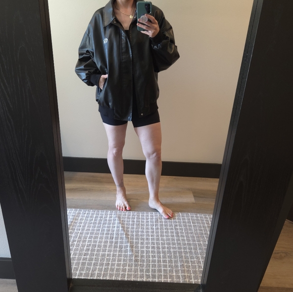 Aelfric Eden Black Leather Jacket